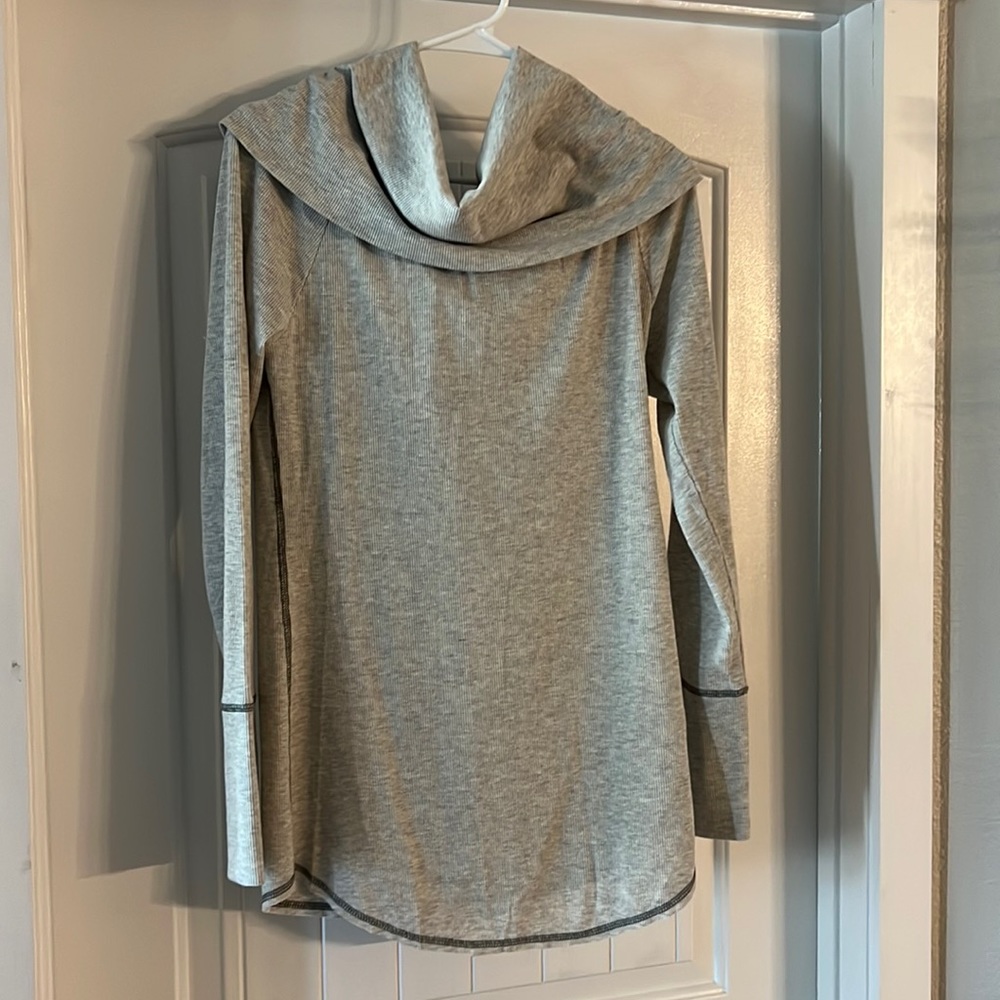 Miss me cowl neck shirt, size large